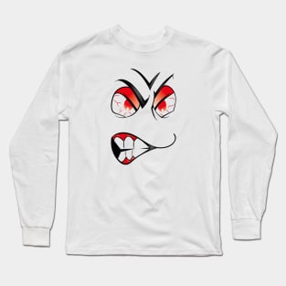 Angry Mask Long Sleeve T-Shirt